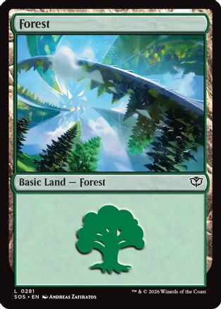 Forest (SOS-281) [Secrets of Strixhaven]