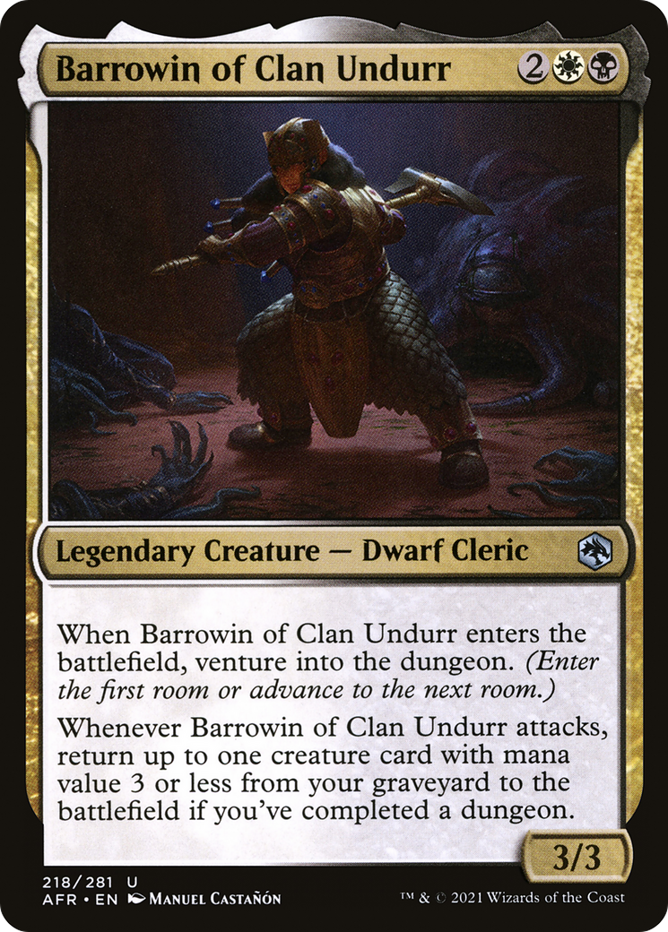 Barrowin of Clan Undurr (AFR-218) [Adventures in the Forgotten Realms] Foil