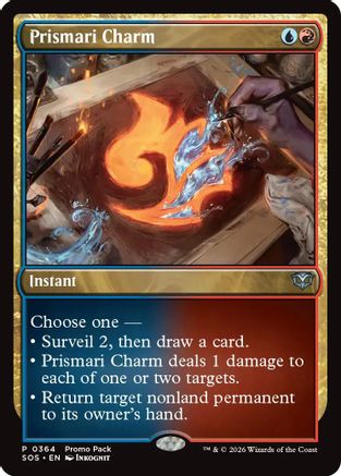 Prismari Charm (PPSOS-364) [Promo Pack: Secrets of Strixhaven]