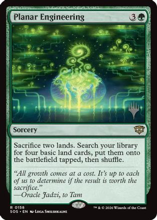 Planar Engineering (PPSOS-158) [Promo Pack: Secrets of Strixhaven] Foil