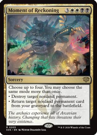 Moment of Reckoning (PPSOS-205) [Promo Pack: Secrets of Strixhaven]