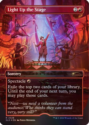 Light Up the Stage (SLD-2528) [Secret Lair Drop Series] Foil