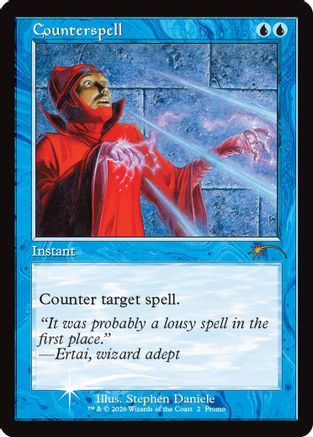Counterspell (Retro Frame) (MFP-002) [MagicFest Cards] Foil
