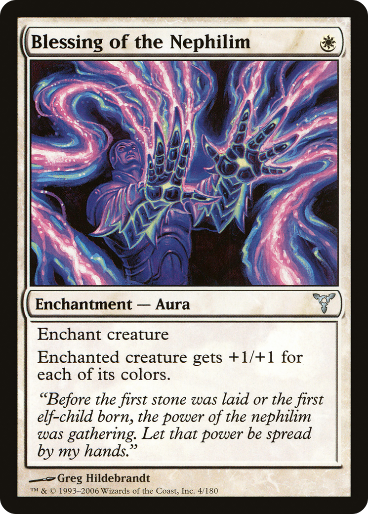 Blessing of the Nephilim (DIS-004) [Dissension] Foil