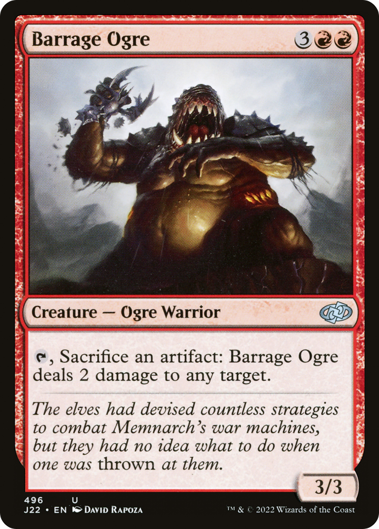 Barrage Ogre (J22-496) [Jumpstart 2022]