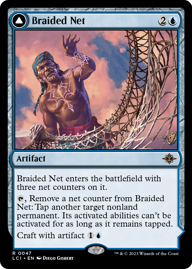 Braided Net (LCI-047) [The Lost Caverns of Ixalan] Foil