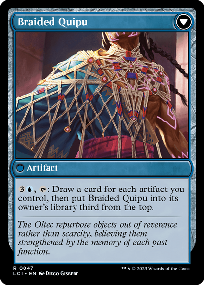 Braided Net (LCI-047) [The Lost Caverns of Ixalan] Foil