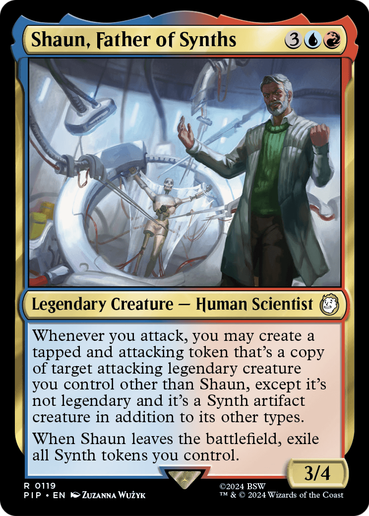 Shaun, Father of Synths (PIP-119) [Fallout] Foil