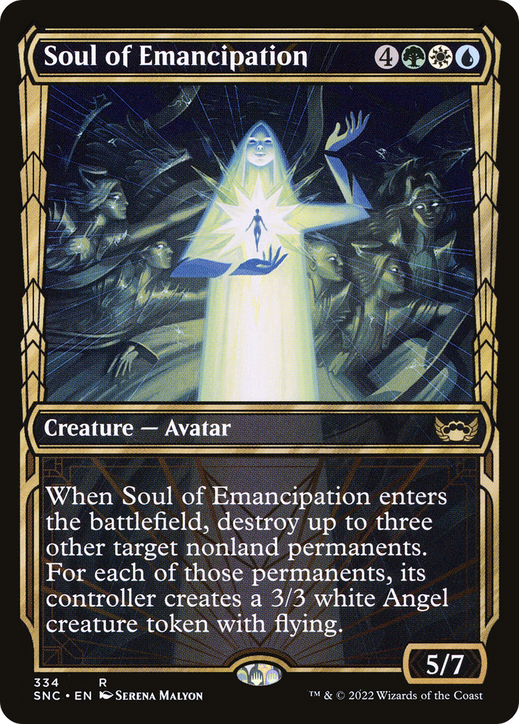 Soul of Emancipation (Showcase) (SNC-334) [Streets of New Capenna] Foil