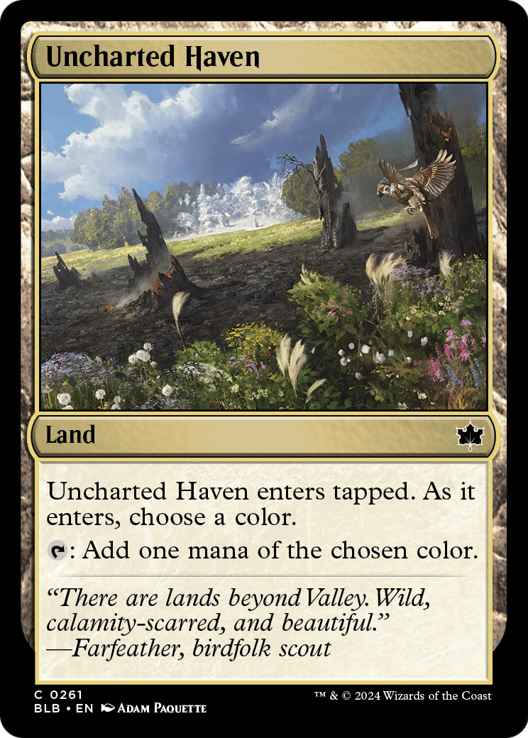Uncharted Haven (BLB-261) [Bloomburrow]