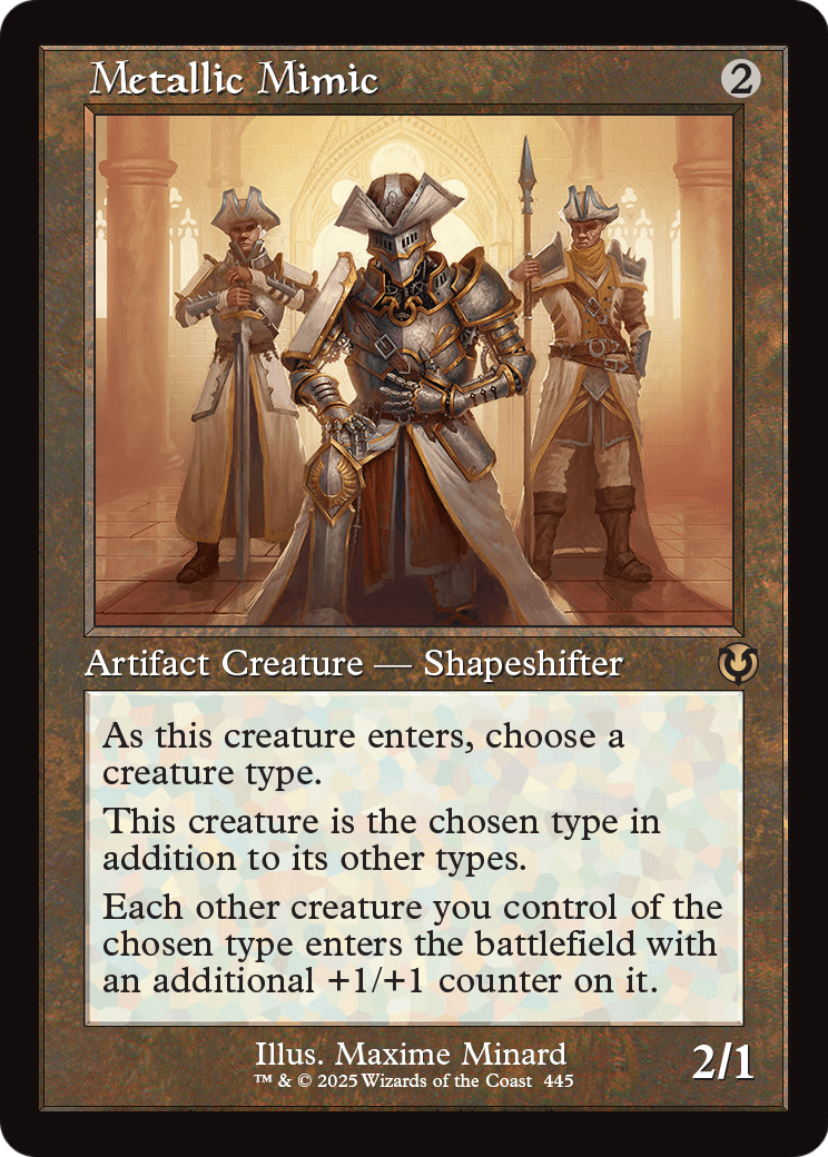 Metallic Mimic (Retro Frame) (INR-445) [Innistrad Remastered]