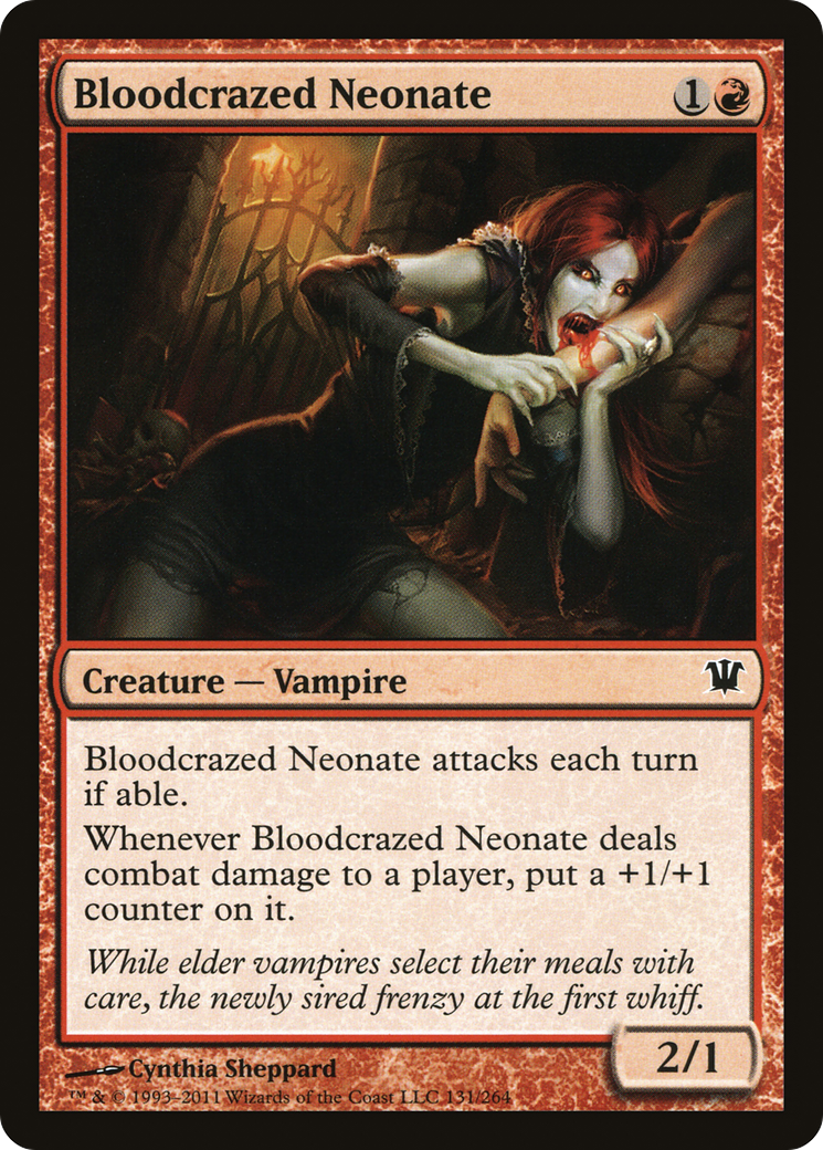 Bloodcrazed Neonate (ISD-131) [Innistrad]