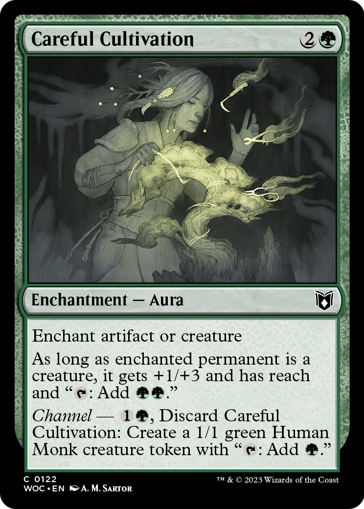Careful Cultivation (WOC-122) [Wilds of Eldraine Commander]