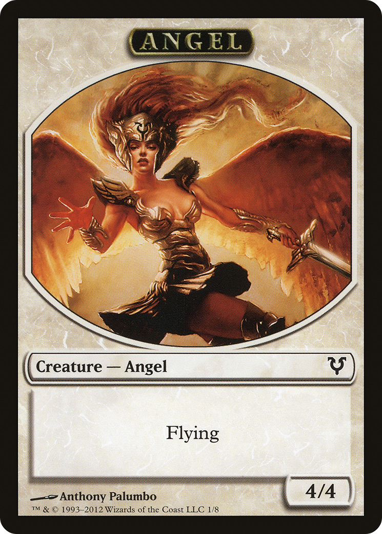Angel Token (AVR-001) [Avacyn Restored Tokens]