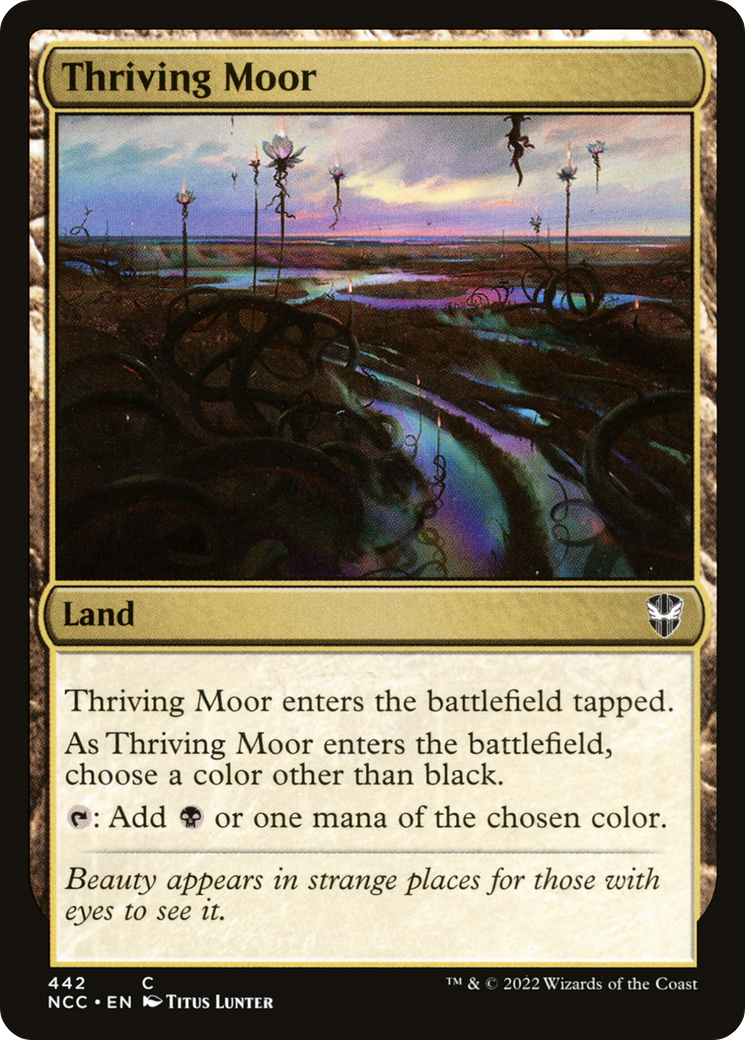 Thriving Moor (NCC-442) [New Capenna Commander]