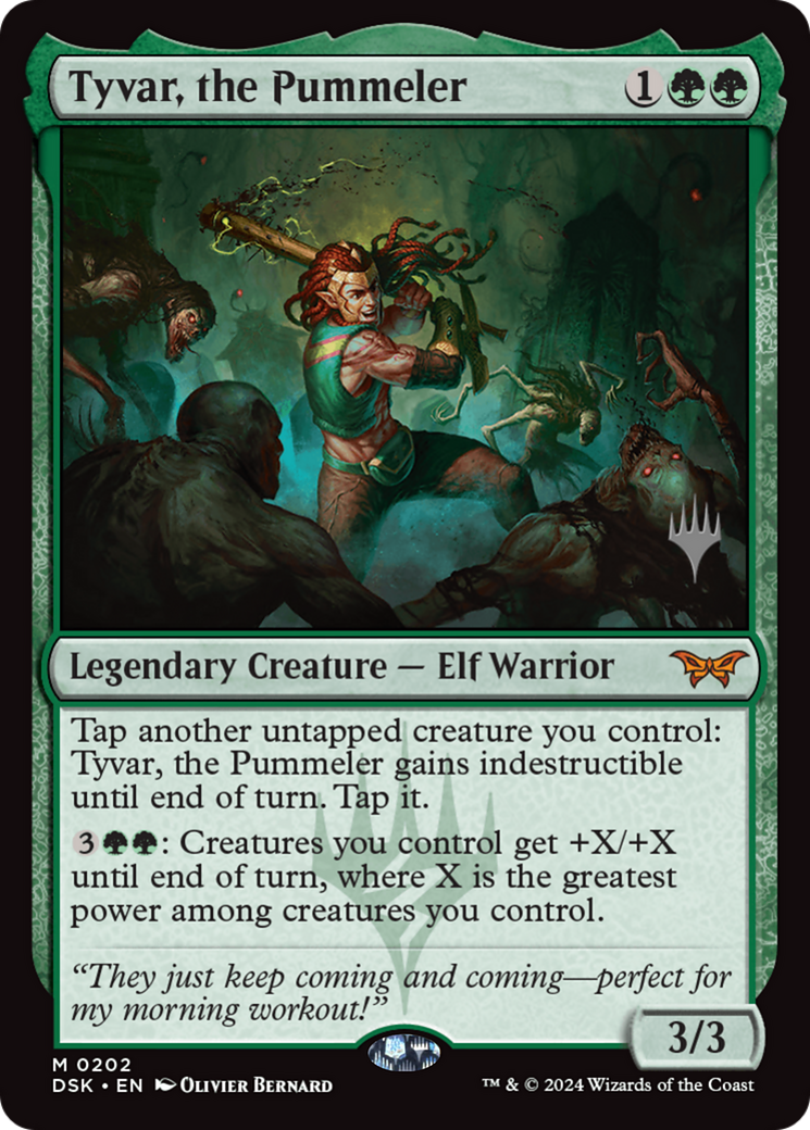 Tyvar, the Pummeler (PPDSK-202) [Promo Pack: Duskmourn: House of Horror Promos]