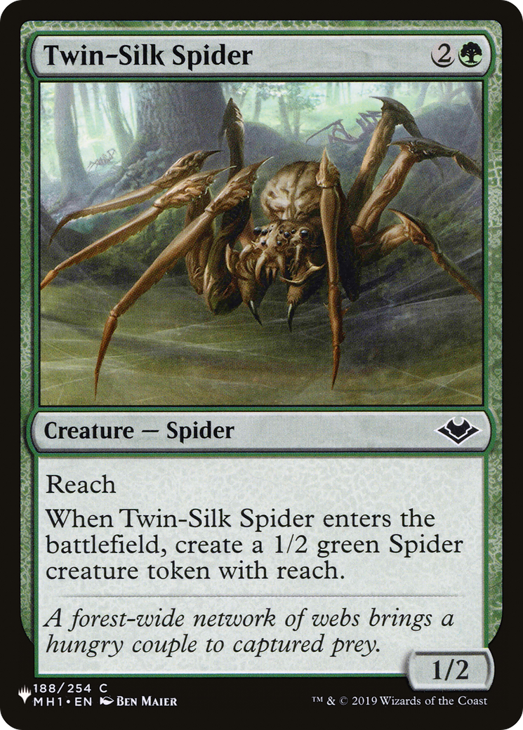 Twin-Silk Spider (LIST-MH1-188) [The List]