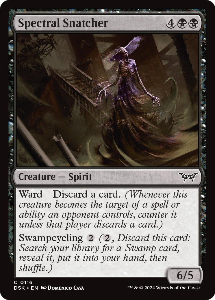 Spectral Snatcher (DSK-116) [Duskmourn: House of Horror]