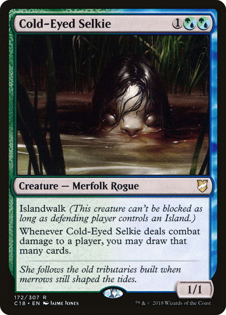 Cold-Eyed Selkie (C18-172) [Commander 2018]
