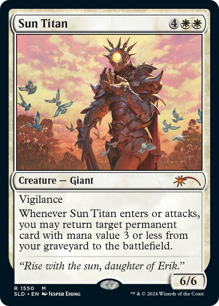 Sun Titan (SLD-1550) [Secret Lair Drop] Foil