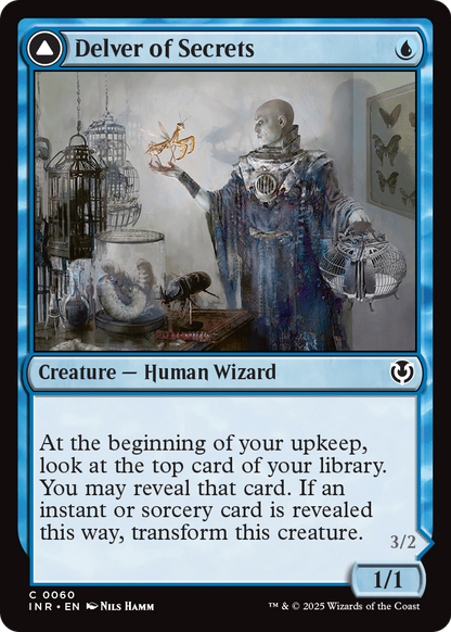Delver of Secrets (INR-060) [Innistrad Remastered]