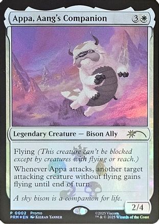 Appa, Aang's Companion (MEDIA-002) [Media Promos] Foil