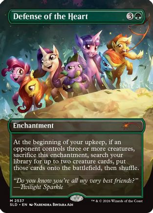 Defense of the Heart (SLD-2537) [Secret Lair Drop Series] Foil