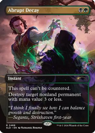 Abrupt Decay (SLD-2468) [Secret Lair Drop Series]