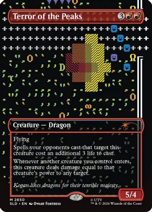 Terror of the Peaks (SLD-2650) [Secret Lair Drop Series] Foil