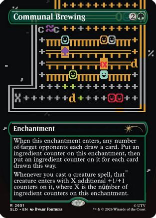 Communal Brewing (SLD-2651) [Secret Lair Drop Series] Foil