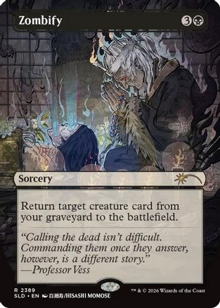 Zombify (SLD-2389) [Secret Lair Drop Series] Foil