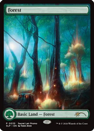 Forest (SLP-035) [Secret Lair Showdown]