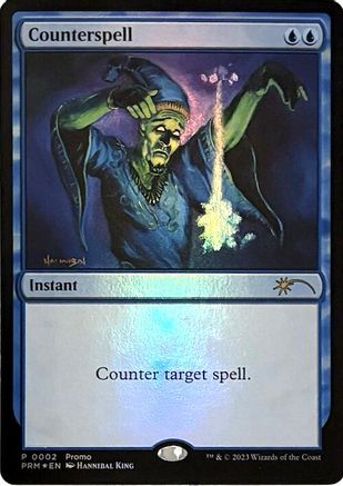 Counterspell (Graphic Novel Insert) (MEDIA-002) [Media Promos] Foil