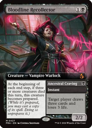 Blodline Recollector (Extended Art) (427) [Reality Fracture] Foil