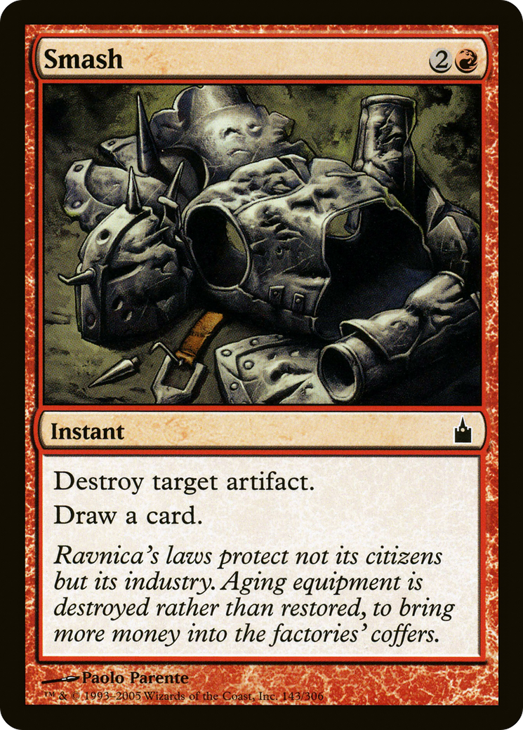 Smash (RAV-143) [Ravnica: City of Guilds] Foil