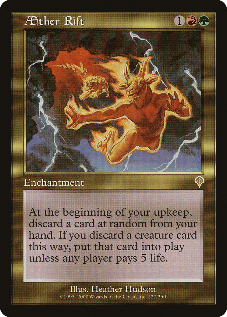 Aether Rift (INV-227) [Invasion] Foil