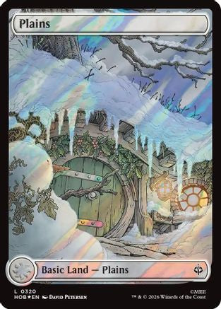 Plains (HOB-320) (Surge Foil) [The Hobbit] Foil
