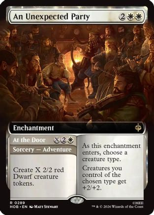 An Unexpected Party (Extended Art) (HOB-289) [The Hobbit] Foil