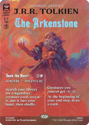 The Arkenstone (Borderless) (Surge Foil) (HOB-283) [The Hobbit] Foil