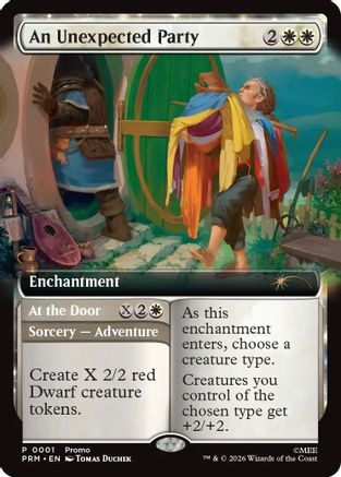 An Unexpected Party (Extended Art) (PRM-001) [Promo Pack: The Hobbit] Foil