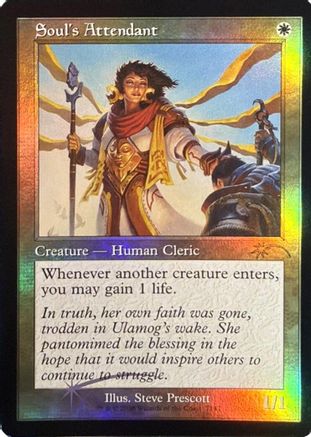 Soul's Attendant (Retro Frame) (SLD-7147) [Secret Lair Drop Series] Foil