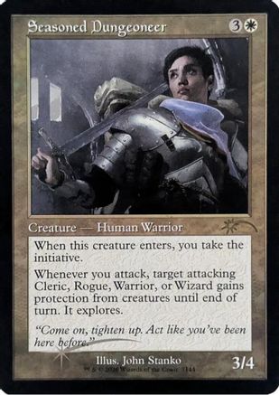 Seasoned Dungeoneer (Retro Frame) (SLD-7144) [Secret Lair Drop Series] Foil