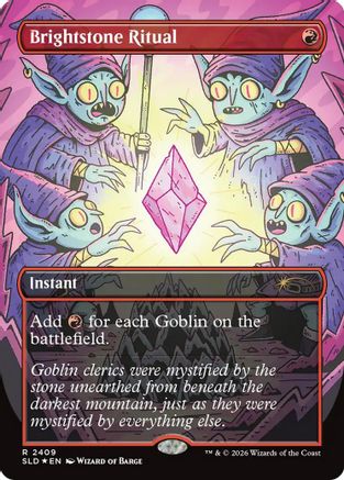Brightstone Ritual (SLD-2409) [Secret Lair Drop Series] Foil