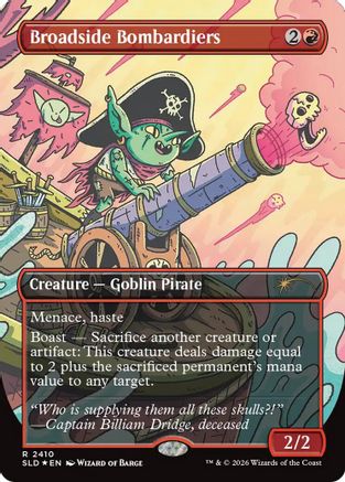Broadside Bombardiers (SLD-2410) [Secret Lair Drop Series] Foil