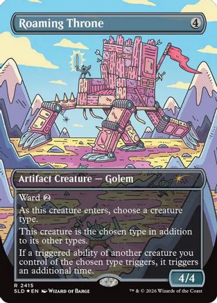 Roaming Throne (SLD-2415) [Secret Lair Drop Series] Foil
