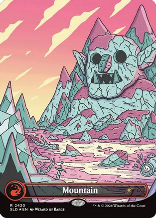 Mountain (SLD-2420) [Secret Lair Drop Series] Foil