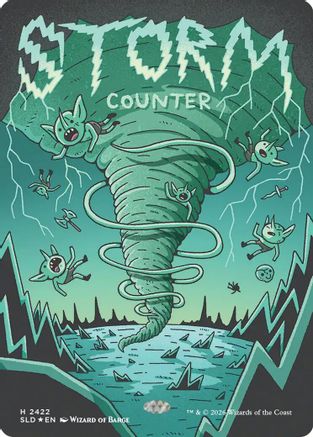 Storm Counter (SLD-2422) [Secret Lair Drop Series] Foil