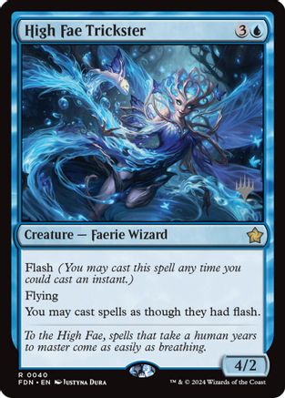 High Fae Trickster (PPSOS-040) [Promo Pack: Secrets of Strixhaven]