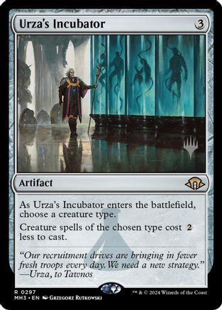 Urza's Incubator (PPSOS-297) [Promo Pack: Secrets of Strixhaven] Foil
