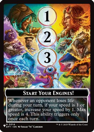 Start Your Engines! // Max Speed (LIST-014) [The List Reprints]